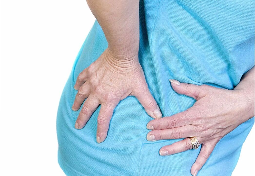 Dolor en la articulación de la cadera debido a la osteoartritis.