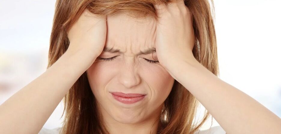 Las migrañas son consecuencia de la osteocondrosis.